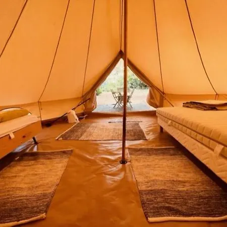 Camping Le Bel Air Tente Insolite Sibley'S 4 Personnes-Le Romarin Limogne-en-Quercy Exterior photo